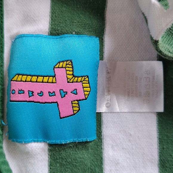 VINTAGE Odd Future Tyler the Creator Shirt OFWGTKA Striped Rugby Polo Large Mens - Picture 4 of 12